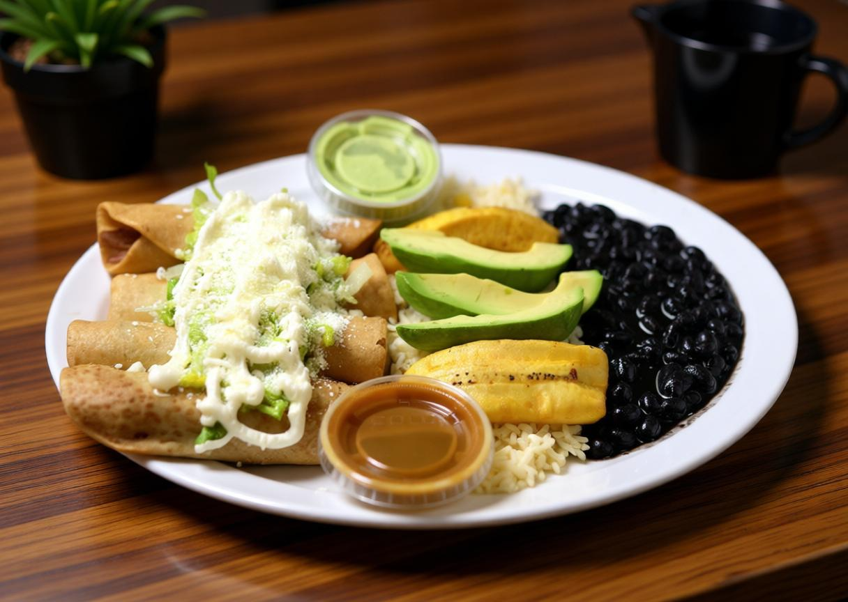 Mexican style food